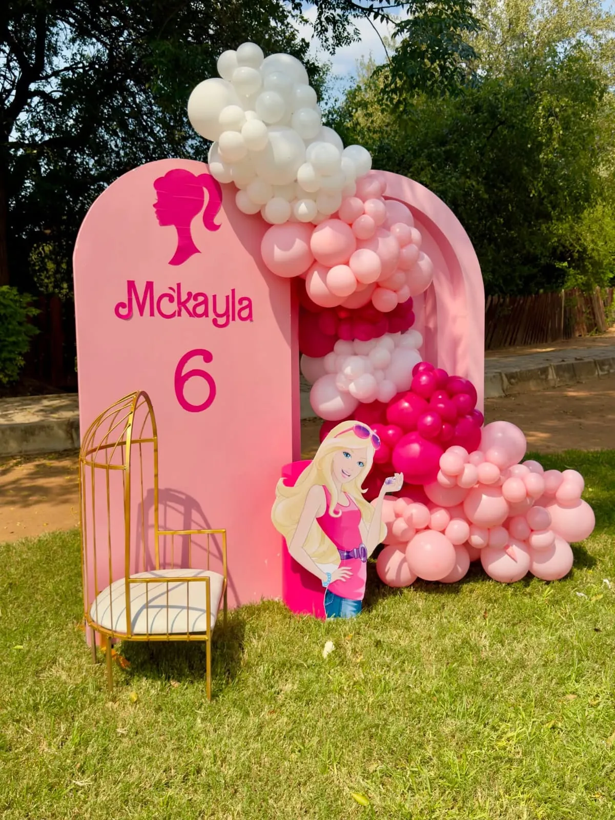 Double Board Balloons Backdrop for hire in Nairobi - photo 4